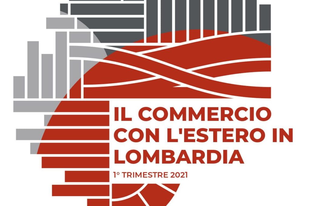 rapporto di Unioncamere Lombardia sull’andamento del commercio estero lombardo nel primo trimestre 2021